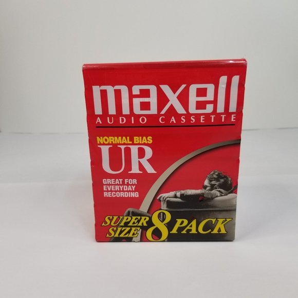 Maxell UR60 8 Pack 60 Minutes Normal Bias - Picture 3 of 7